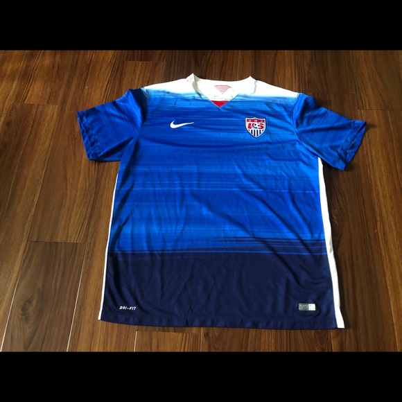 🛑SOLD🛑 2015 US Soccer USA Nike Dri-Fit Jersey - Picture 1 of 8